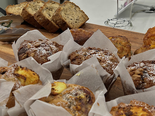 Fresh baking from the Coffee Mark cabinet