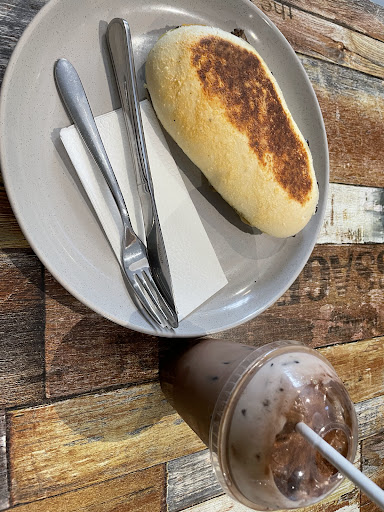 Coffee Mark cabinet treat and drink